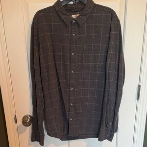 Men’s Marine Layer Gray Tahoe Flannel Shirt